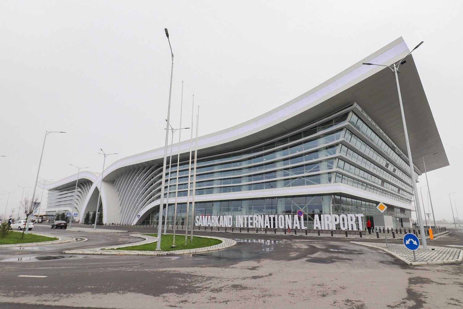 A look at the new Samarkand Airport Terminal