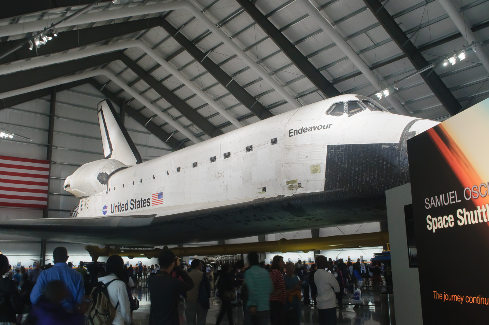 Space Shuttle Endeavour at California Science Center by Scarlet Sappho via Flickr/CC BY-SA 2.0