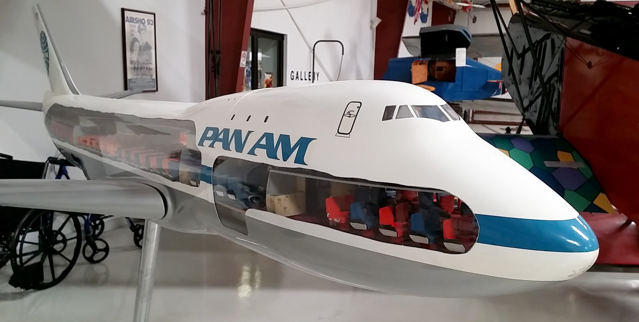 Boeing 747-100 model, Pan Am by Eric Friedebach via Flickr/Creative Commons