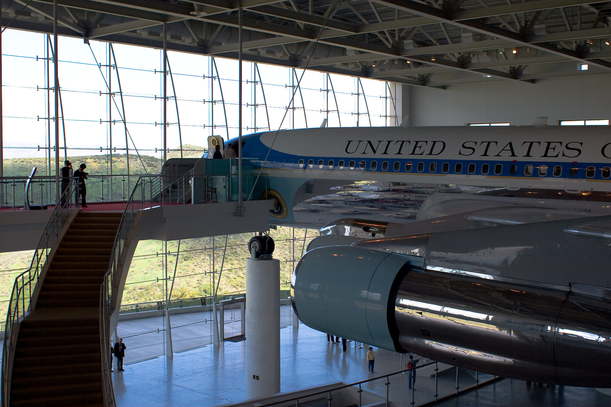 Air Force One - 27000 at the Reagan Library