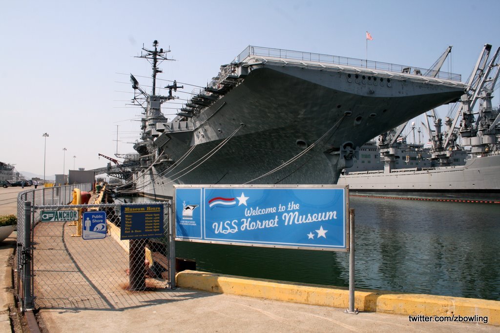 The USS Hornet Museum by Zac Bowling via Flickr/CC BY 2.0